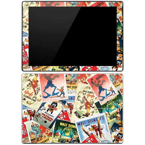 Disney Friends Retro Goofy Stamps Art Surface Pro 3 Skin